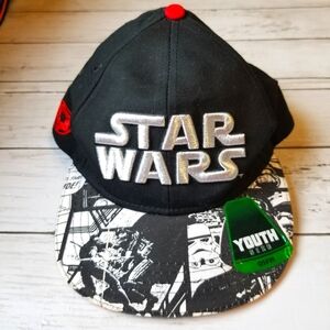 Lucasfilm Ltd Star Wars Embroidered Darth Vader Stormtroopers Comic Cap Hat NWOT